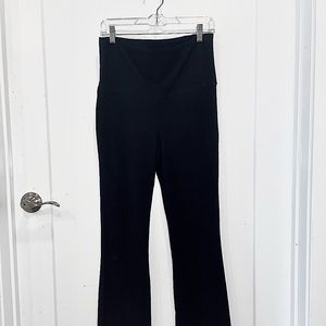 Mossimo Supply Co. Black Solo Pants with Flare, Size Medium